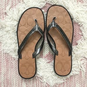 Coach sandals